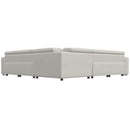  Palliser Titan 44004 5 pc Power Sectional - Evoque Mist IMAGE 4