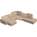  Palliser Armina Power Reclining Fabric 5 pc Sectional 44010-C4/44010-70/44010-9A/44010-6H/44010-17-TORREY-CASHMERE IMAGE 2