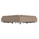  Palliser Armina Power Reclining Fabric 5 pc Sectional 44010-7P/44010-6H/44010-9A/44010-70/44010-6P-TORREY-CASHMERE IMAGE 4