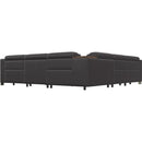  Palliser Apex Power Reclining Leather 5 pc Sectional 44008-5W/44008-1W/44008-1L/44008-S2/44008-4W-REIN-BASALT IMAGE 4