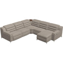  Palliser Lotus Power Reclining Leather 5 pc Sectional 44012-5W/44012-S2/44012-1L/44012-S2/44012-C3-EVOQUE STONE IMAGE 1