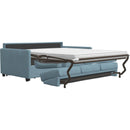  Palliser California Fabric Queen Sofabed 40525-22-AREZZO-FRENCH-BLUE IMAGE 2