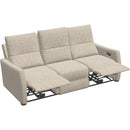  Palliser Luna Power Reclining Fabric Sofa 40110-L6-DREAMY-COCOA IMAGE 2