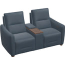  Palliser Sanibel Power Reclining Leather Loveseat with Console 40111-L8-EVOQUE-ATLANTIC IMAGE 1
