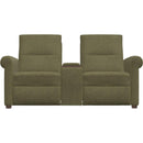  Palliser Essex Stationary Fabric Loveseat with Console 40112-SA-CATRIN-GREENFIELD IMAGE 2