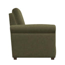  Palliser Essex Stationary Fabric Loveseat with Console 40112-SA-CATRIN-GREENFIELD IMAGE 3