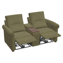  Palliser Essex Power Reclining Fabric Loveseat with Console 40112-L8-CATRIN-GREENFIELD IMAGE 2