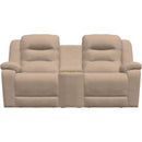  Palliser Leighton Power Reclining Fabric Loveseat with Console 41063-68-TORREY-CASHMERE IMAGE 3