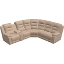  Palliser Leighton Power Reclining Fabric 6 pc Sectional 41063-L2/41063-K2/41063-10/41063-9X/41063-10/41063-L1-TORREY-CASHMERE IMAGE 1