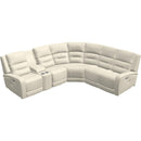  Palliser Washington Power Reclining Leather 6 pc Sectional 41067-L2/41067-K2/41067-10/41067-9X/41067-10/41067-L1-SOLANA-TUSK IMAGE 1