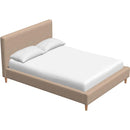 Palliser Auremo King Upholstered Platform Bed 77130-K1/79006-KR/79005-KW-TORREY-CASHMERE IMAGE 4