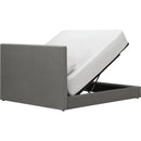  Palliser Auremo Queen Upholstered Platform Bed with Storage 77130-Q1/79006-QL/79005-QG-TORREY-CASHMERE IMAGE 9