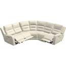  Palliser Washington Power Reclining Leather 5 pc Sectional 41067-L2/41067-L3/41067-9X/41067-10/41067-L1-SOLANA-TUSK IMAGE 2
