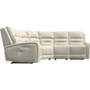  Palliser Washington Power Reclining Leather 5 pc Sectional 41067-L2/41067-L3/41067-9X/41067-10/41067-L1-SOLANA-TUSK IMAGE 3