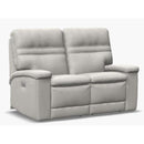  Palliser Leo Power Reclining Leather Loveseat 41185-L7-EVOQUE-MIST IMAGE 1