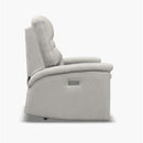  Palliser Leo Power Reclining Leather Loveseat 41185-L7-EVOQUE-MIST IMAGE 3