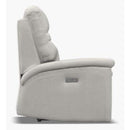  Palliser Leo Power Leather Recliner with Wall Recline 41185-L9-EVOQUE-MIST IMAGE 3