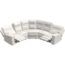  Palliser Leo Power Reclining Leather 5 pc Sectional 41185-67/41185-10/41185-9X/41185-10/41185-66-EVOQUE-MIST IMAGE 2