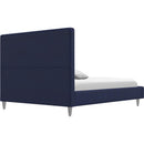  Palliser Auremo California King Upholstered Platform Bed with Storage 77130-C2/79006-CD/79004-CB/79005-CW-AREZZO NAVY IMAGE 5