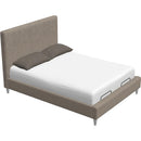  Palliser Auremo California King Upholstered Platform Bed 77130-C2/79006-CM/79005-CA-TORREY-SOFT-TRUFFLE IMAGE 2