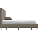  Palliser Auremo King Upholstered Platform Bed 77130-K2/79006-KM/79005-KA-TORREY-SOFT-TRUFFLE IMAGE 4