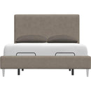  Palliser Auremo Queen Upholstered Platform Bed 77130-Q2/79006-QM/79005-QA-TORREY-SOFT-TRUFFLE IMAGE 3