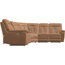  Palliser Oakley Power Reclining Leather 6 pc Sectional 41187-L2/41187-K2/41187-L3/41187-9X/41187-10/41187-L1-REIN-TOAST IMAGE 3