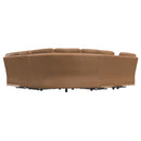  Palliser Oakley Power Reclining Leather 6 pc Sectional 41187-L2/41187-K2/41187-L3/41187-9X/41187-10/41187-L1-REIN-TOAST IMAGE 4