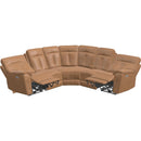  Palliser Oakley Power Reclining Leather 5 pc Sectional 41187-67/41187-10/41187-9X/41187-10/41187-66-REIN-TOAST IMAGE 2