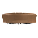  Palliser Oakley Power Reclining Leather 5 pc Sectional 41187-67/41187-10/41187-9X/41187-10/41187-66-REIN-TOAST IMAGE 4
