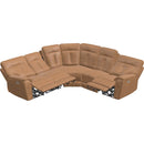  Palliser Oakley Power Reclining Leather 5 pc Sectional 41187-L2/41187-L3/41187-9X/41187-10/41187-L1-REIN-TOAST IMAGE 2