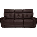  Palliser Aedon Power Reclining Leather Sofa 41502-L6-SOLANA-COCOA IMAGE 3