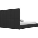  Palliser Ridge King Upholstered Platform Bed 77131-K2/79006-KL/79005-KG-AMALFI TUXEDO IMAGE 5