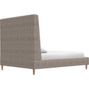  Palliser Skye California King Upholstered Platform Bed 77132-C3/79006-CR/79005-CW-COBBLESTONE-MARBLE IMAGE 5