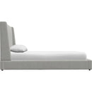  Palliser Skye King Upholstered Platform Bed with Storage 77132-K2/79006-KL/79005-KG-BURLESON-FOG IMAGE 4