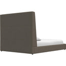  Palliser Skye California King Upholstered Platform Bed with Storage 77132-C3/79006-CL/79005-CG-BURLESON-SHIITAKE IMAGE 5