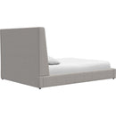  Palliser Palermo King Upholstered Platform Bed with Storage 77133-K2/79006-KL/79005-KG-ROWEN-SILVER IMAGE 5