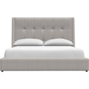  Palliser Palermo Full Upholstered Platform Bed with Storage 77133-F2/79006-FL/79005-FG-ROWEN-SILVER IMAGE 3