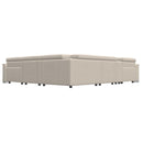  Palliser Keoni Power Reclining Leather 6 pc Sectional 44000-7P/44000-K3/44000-70/44000-9A/44000-70/44000-6P-BALI-SILK IMAGE 4