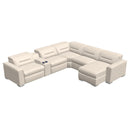  Palliser Keoni Power Reclining Leather 6 pc Sectional 44000-7P/44000-K3/44000-70/44000-9A/44000-70/44000-C3-BALI-SILK IMAGE 1