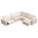  Palliser Keoni Power Reclining Leather 6 pc Sectional 44000-7P/44000-K3/44000-70/44000-9A/44000-70/44000-C3-BALI-SILK IMAGE 2