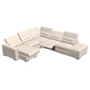  Palliser Keoni Power Reclining Leather 5 pc Sectional 44000-C4/44000-70/44000-9A/44000-6H/44000-17-BALI-SILK IMAGE 2