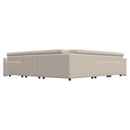  Palliser Keoni Power Reclining Leather 5 pc Sectional 44000-7P/44000-6H/44000-9A/44000-70/44000-6P-BALI-SILK IMAGE 4