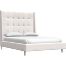  Palliser Palermo Queen Upholstered Platform Bed with Storage 77133-Q3/79006-QD/79004-QB/79005-QW-DREAMY-CREAMY IMAGE 1