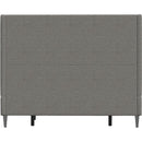  Palliser Palermo Queen Upholstered Platform Bed 77133-Q2/79006-QM/79005-QA-DREAMY-GRANITE IMAGE 6
