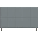  Palliser Prairie California King Upholstered Platform Bed 77136-C1/79006-CR/79005-CW-TRAVERSE-HAZE IMAGE 6