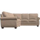  Palliser Viceroy Fabric 2 pc Sectional 77492-12/77492-40-TORREY-CASHMERE IMAGE 2