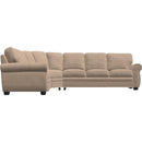 Palliser Viceroy Fabric 3 pc Sectional 77492-07/77492-09/77492-98-TORREY-CASHMERE IMAGE 2