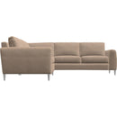  Palliser Atticus Fabric 2 pc Sectional 77325-07/77325-40-TORREY-CASHMERE IMAGE 2
