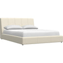  Palliser Prairie Queen Upholstered Platform Bed with Storage 77136-Q1/79006-QL/79005-QG-SOLANA-TUSK IMAGE 1